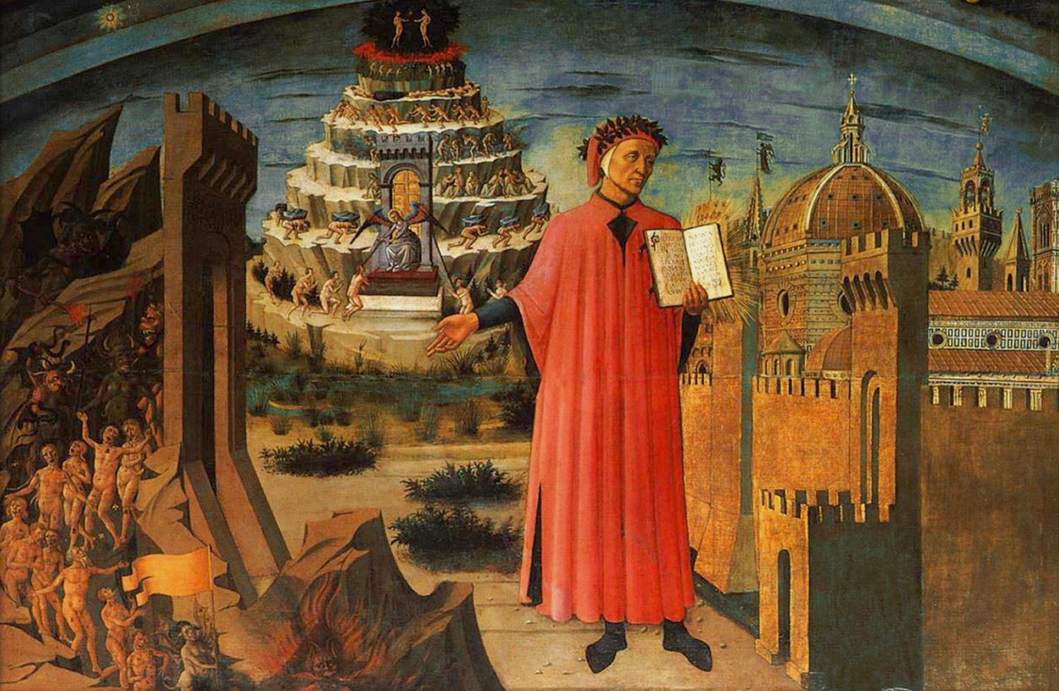 Dante med Komedien